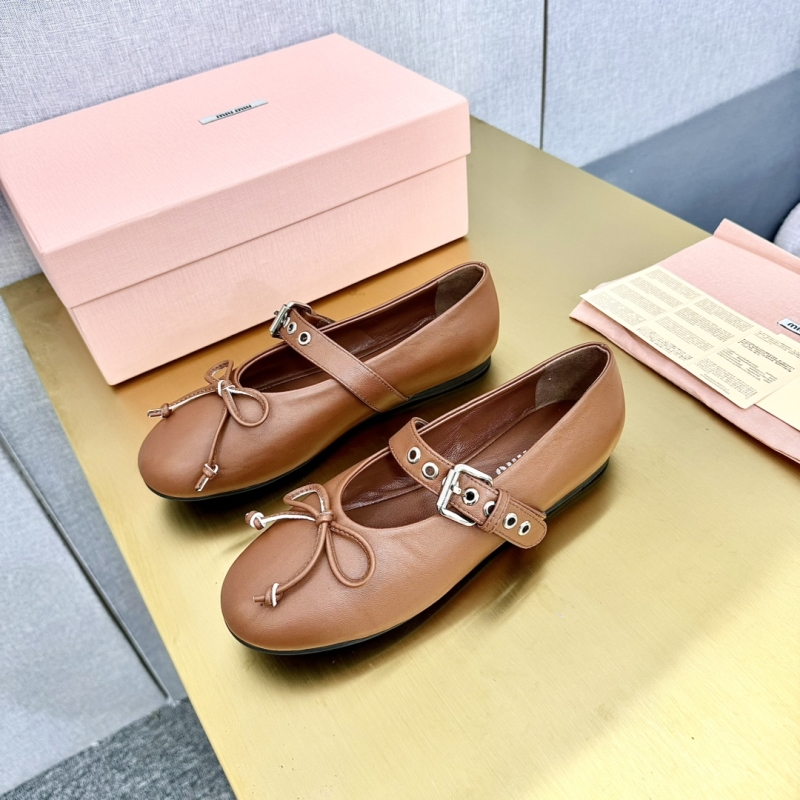 Miu Miu flat shoes